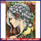 Flower Girl Oil Paint By Numbers Kit DIY Drawing Picture for Adults Home De