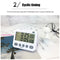 LCD Digital Screen Kitchen Timer Cooking Count Up Countdown Alarm Clock