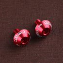 2pcs bicycle drinking bottle cage bolt bottle holder M5x10mm aluminum screws