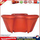 Strawberry Planter Pot Stackable Flowerpots Plants Seedling Holder (Red) Newly