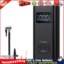 72PSI Rechargeable Bicycle Electric Air Pump Digital Display Car Inflator Newly