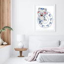 Partial Embroidery Zodiac Pig Stamped Canvas DIY 14CT Needlework Sets Home Decor
