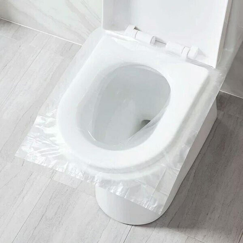 Travel Camping Disposable Toilet Seat Cover Mat 50pcs Bathroom Toilet Paper Pad