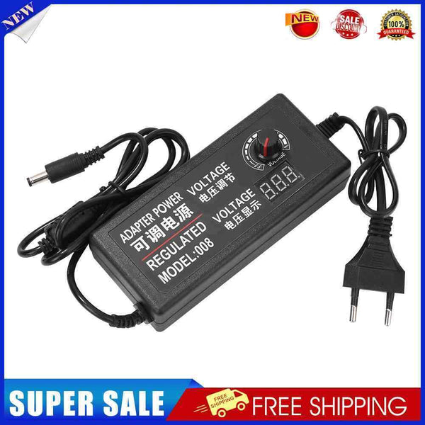 72W Adjustable DC Power Supply Adapter Display Voltage Regulated Power Supp