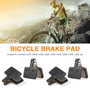 4 Pair Semi-Metallic Bicycle Disc Brake Pads for M375 M445 M446 Cycling Parts