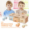 Wooden Matching Blocks Science Educational Toys Early Learning Math for Children