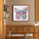Partial Special Shape Drill Diamond Painting Butterfly Rhinestone Picture Newly