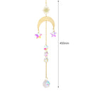 Crystal  Star Moon Sun Hanging Metal Pendant Home Decor (34)