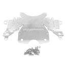 For Tamiya Benz Scania 1/14 RC Tractor Truck Parts Metal Gearbox Lid Hood