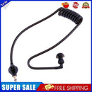 Monaural Headphone Air Tube Anti-radiation Earphone Stereo Headset Black