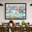 5D Diamond Painting Board Flower Full Round Drill DIY Wall Art Home Decor G