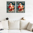 Xmas Embroidery Cross Stitch Santa Needlework Christmas 5D Diamond Painting