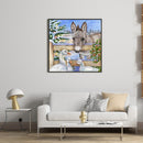 Diamond Painting 5D Full Round Drill Mosaic DIY Snowland Donkey Kit Wall Deco