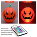 Waterproof Halloween Glowing Balloon Pumpkin Balloon Ghost Festival Atmosphere