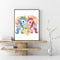 Oil Paint By Numbers Coloring Picture Digital Drawing