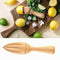 Wooden Lemon Squeezer Hand Press Juicer Fruit Orange Extractor Citrus Reame