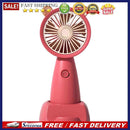 Mini Pocket Handheld Fan Portable Home Outdoor Desktop Cooling Fan with Base