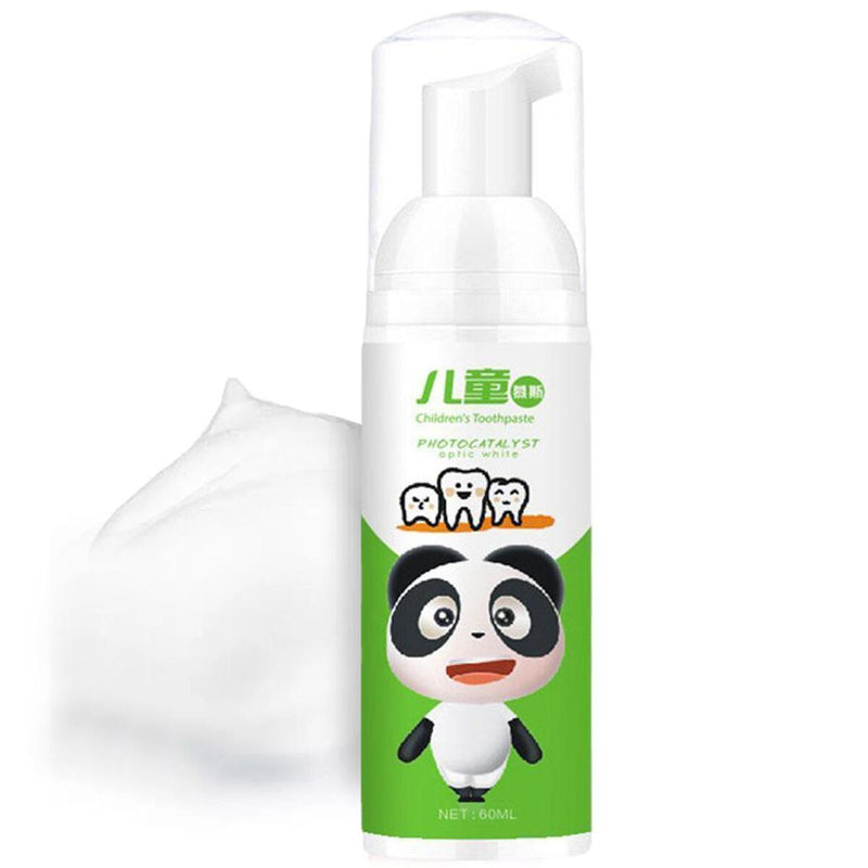 Children's Tooth Cleaning Mousse Foam Toothpaste Fluoride-free Anti-cavity~