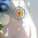 DIY Diamond Painting Double-sided Hanging Rotatable Wind Chime (GSP204)