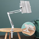 Long Arm Reading Book Bracket Adjustable for Children's Reading Rack Desktop