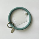 Hanging Ring Phone Silicone Chain Anti-Lost Lanyard Bracelet (Dark Green) Newly