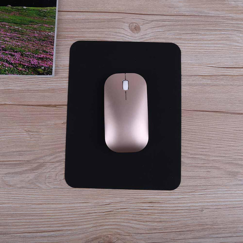 Silicone Anti-Slip Mouse Pad Waterproof Home Office Table Mat(Black) Newly