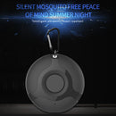 Portable USB Mosquito Repeller Ultrasonic Electronic Pest Repellent (Black)