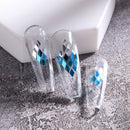 Spangles Mnicure Gel Polish Sparkly Nail Sequins Glitter Flakes Mirror Rhombus