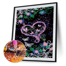 DIY Diamond Painting Kits Heart Partial Special Shape Drill Wall Home Decoration