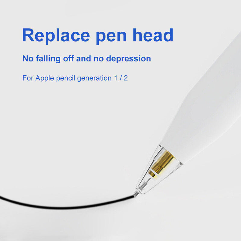 #A Tablet Pencil Spare Nib for ABS Stylus Replacement Tips for iPencil 1/2 Gen