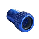 MTB Bike Valve Converter Bicycle Presta to Schrader Valve Adapter (Blue)