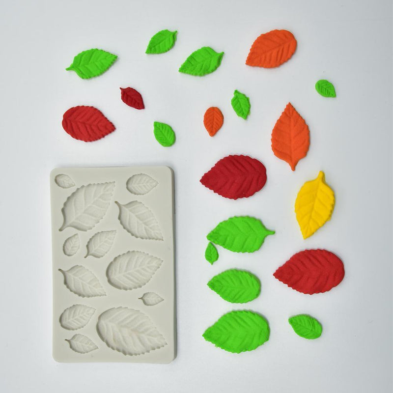 Rose Leaf Silicone Cake Mold Chocolate Bread Fondant Sugarcraft Clay Molds?