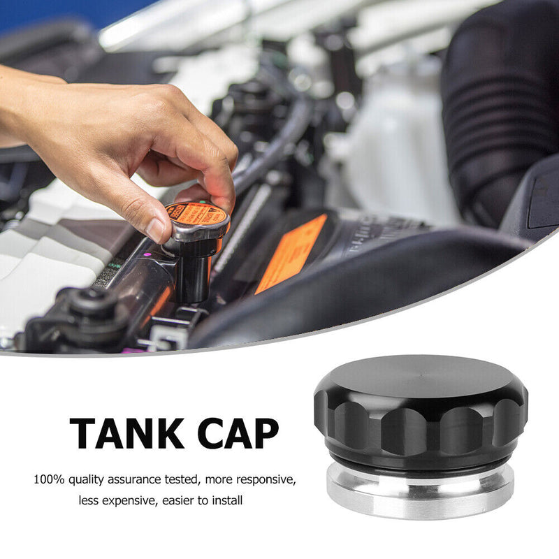 Water Tank Coolant Reservoir Cap Car Modification Accessories Aluminum Alloy