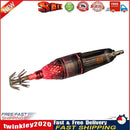LED Squid Lure Lamp Fishing Squid Octopus Cuttle Attracting Light (Red) Newly