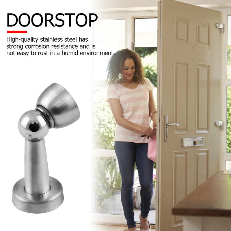 Magnetic Bedroom Bathroom Door Stopper Floor Suction Wall Protectors Door Holder