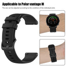 22mm Unisex Silicone Wrist Band Smartwatch Bracelet Strap for Polar Vantage