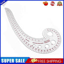 5pcs Plastic Tailor French Curve Sewing Ruler Comma Shaped Rulers
