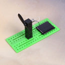 Mini Solarbetriebene Montage Fan Pädagogische Gadget Kinder Kinder Geschenk Spie