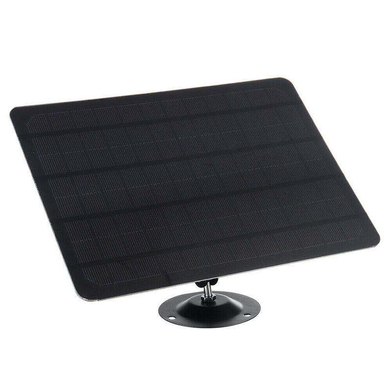 Micro USB Charging Waterproof 5V 20W Solar Panel for IP CCTV Surveillance Camera