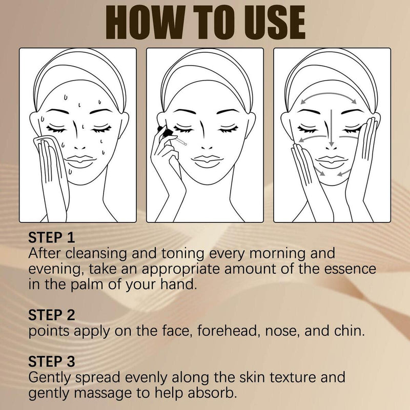 Lactobionic Acid Shrink Pores Essence Exfoliating Moisturizing Smooth Pores: