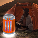 Solar Anti Insect Repeller Lamp Bug Waterproof Outdoor USB Light (Orange) Newly
