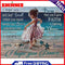 Frameless Dancing Girl Oil Paint by Numbers Kit Handpainted Artwork Wall Craft