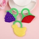 Care Dental Care Nursing Children Bite Silicone Baby Teethers Cartoon Shape