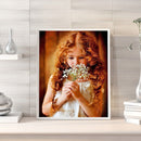 Diamond Painting DIY Little Girl Full Round Diamond Mosaic Art