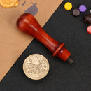 Retro Seal Wax Stamp for DIY Christmas Pattern Scrapbooking Envelope (SD09)