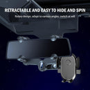 360° Rotatable And Retractable Car Multifunctional Rearview Mirror Phone Holder~