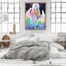 Girl White Horse 40x50cm Oil Paint By Numbers Picture DIY Modern Wall Art Newly