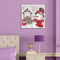 Oil Paint By Numbers Snowman Frameless Picture Craft Kit for Home Living Room