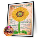 5D Partial Special Shape Drill Draw Picture Letter Diamond Painting Room Deco