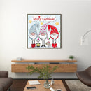 11CT 3 Beach Full Embroidery Goblin Cotton Print Cross Stitch Home Decoration